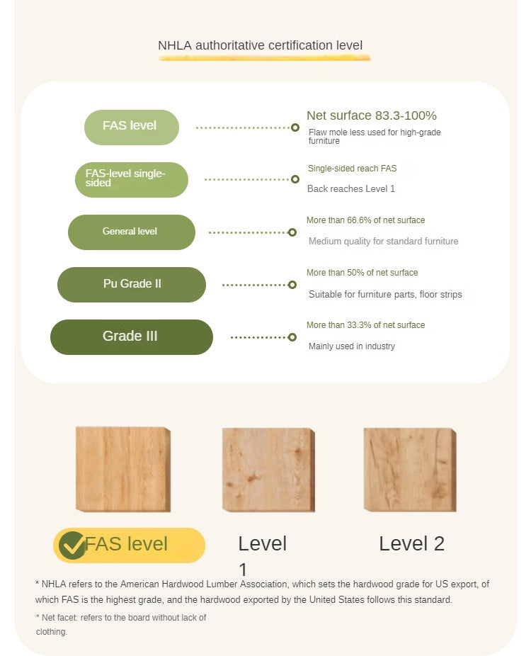 Rubberwood, Oak Solid Wood Children's Box Platform Bed, Headboard-Free Bed