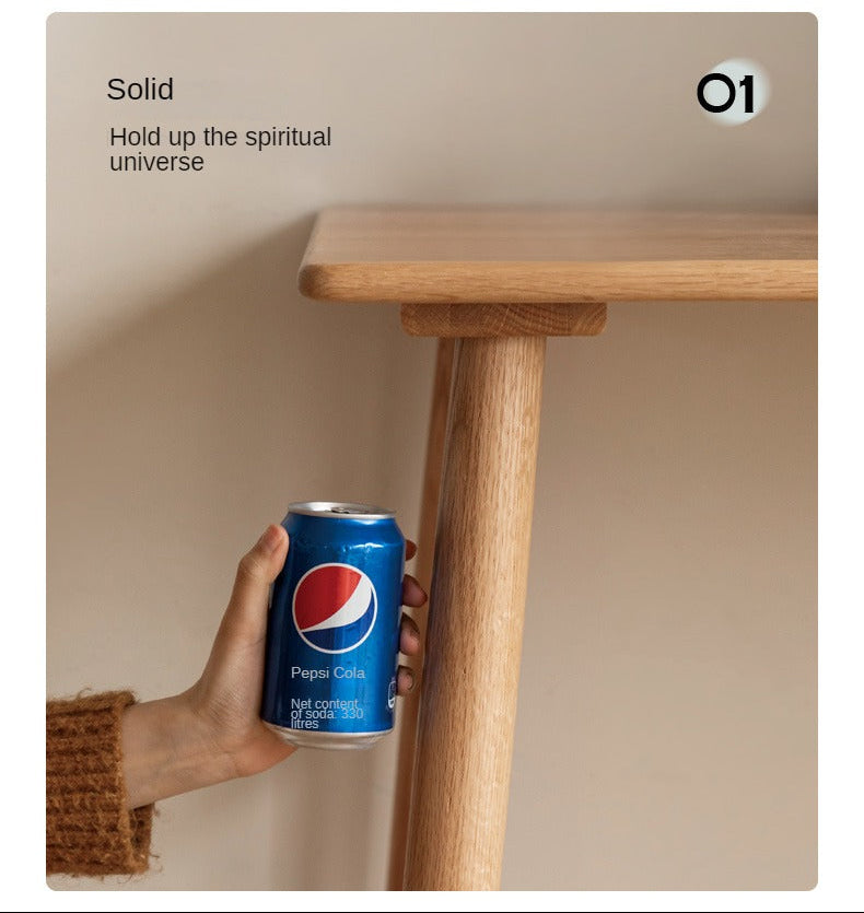 Oak, Solid Rubberwood Double Office Desk