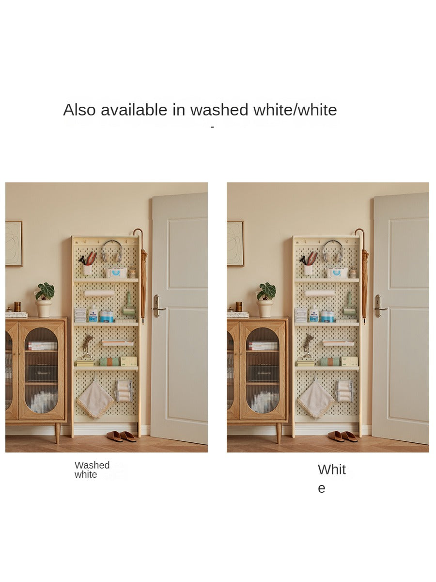 Oak Solid Wood Ultra-thin DIY Side Cabinet