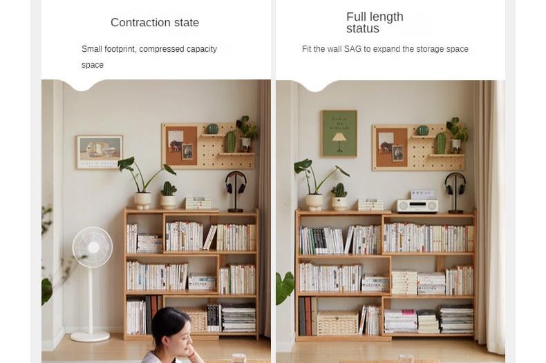 Oak Solid Wood Bookshelf