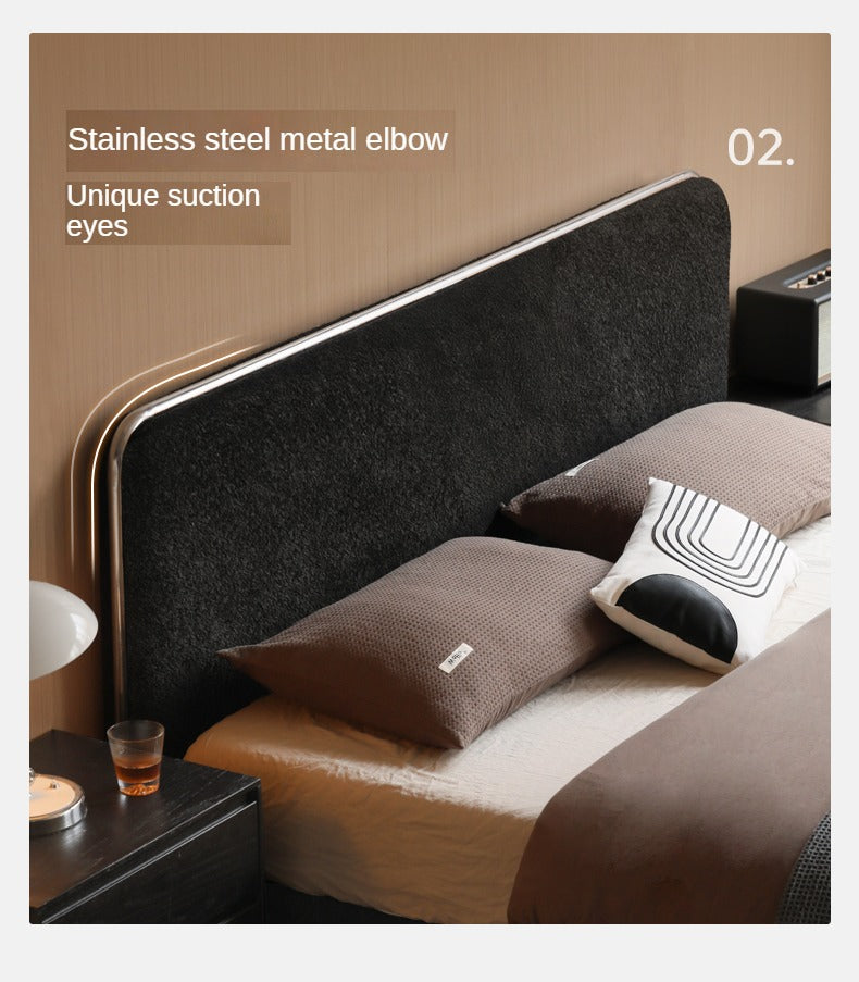 Fabric Bed Bauhaus Style Soft Bed
