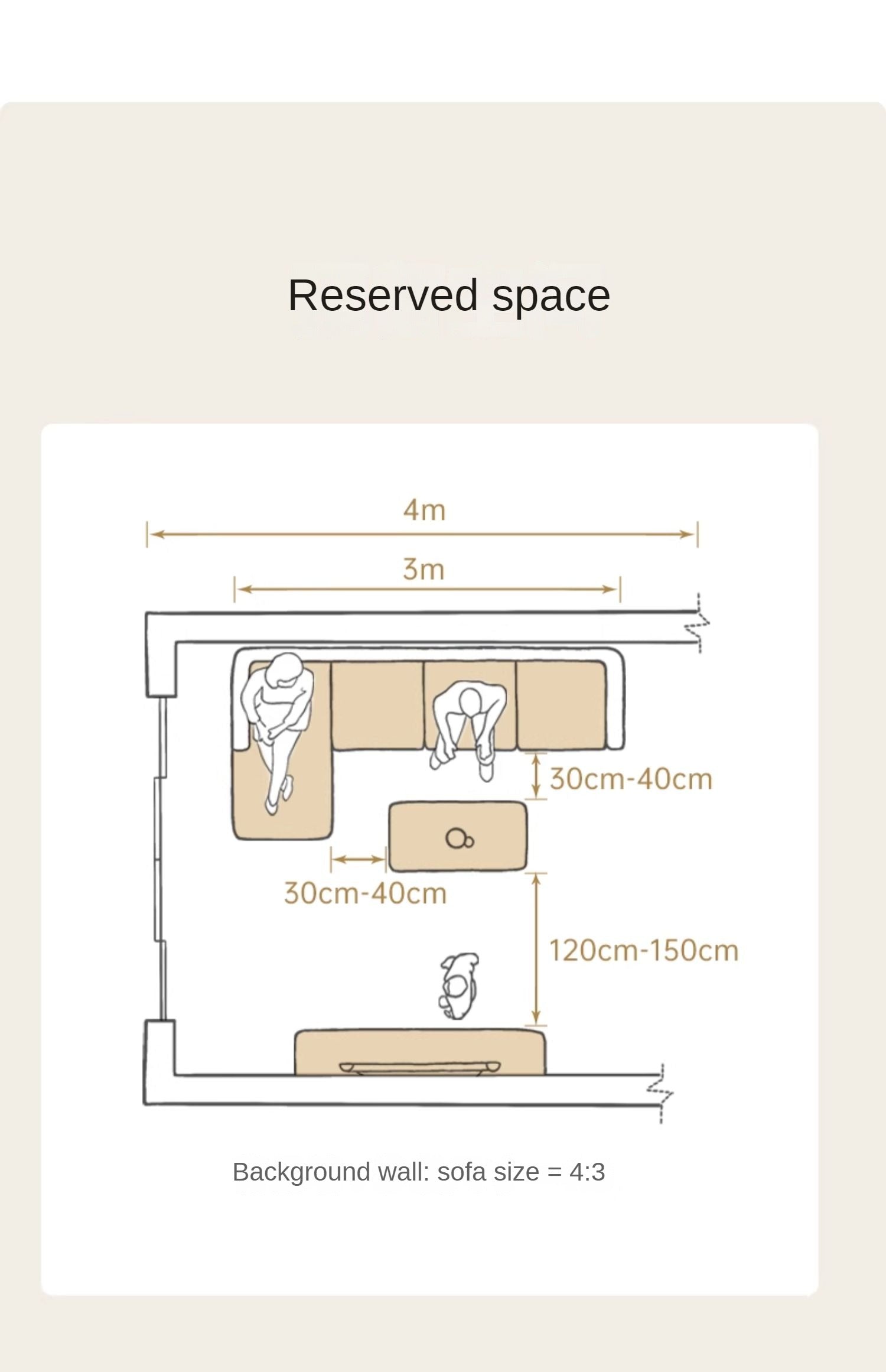 Technology Cloth Sofa Cream Style.