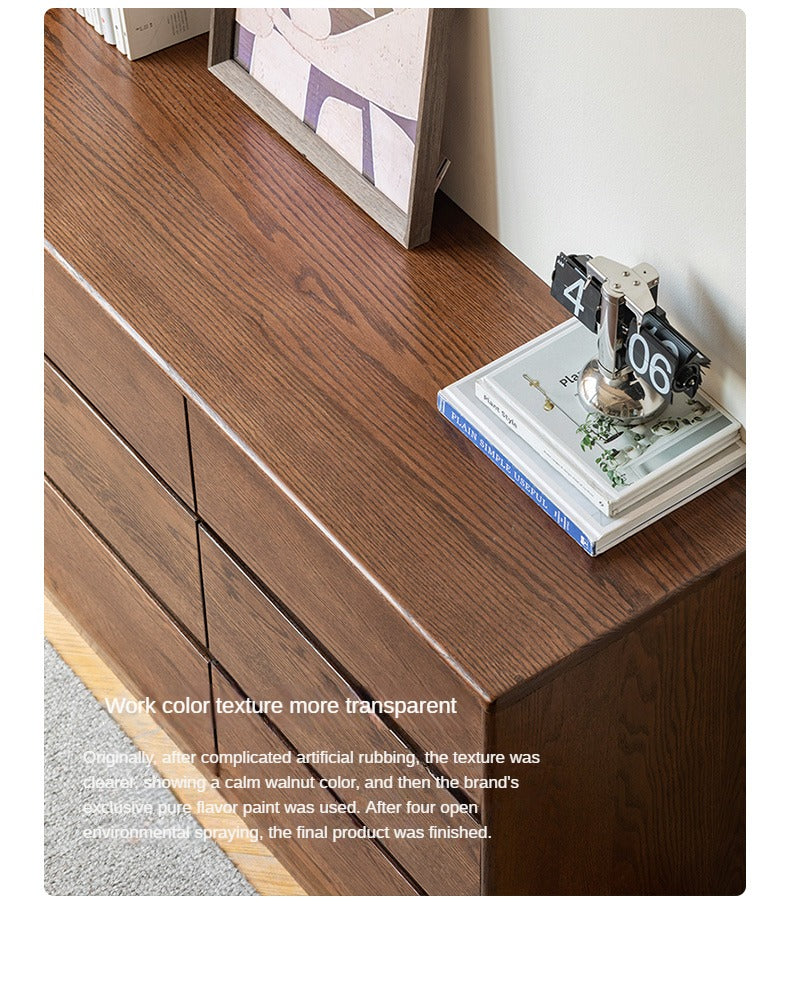 Oak, Solid Rubberwood Dressing Table L-Shaped Corner