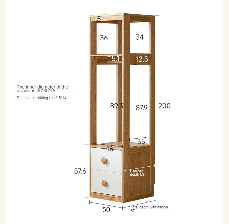Beech Solid Wood Bedroom Furniture Set Children's Bed Montessori.
