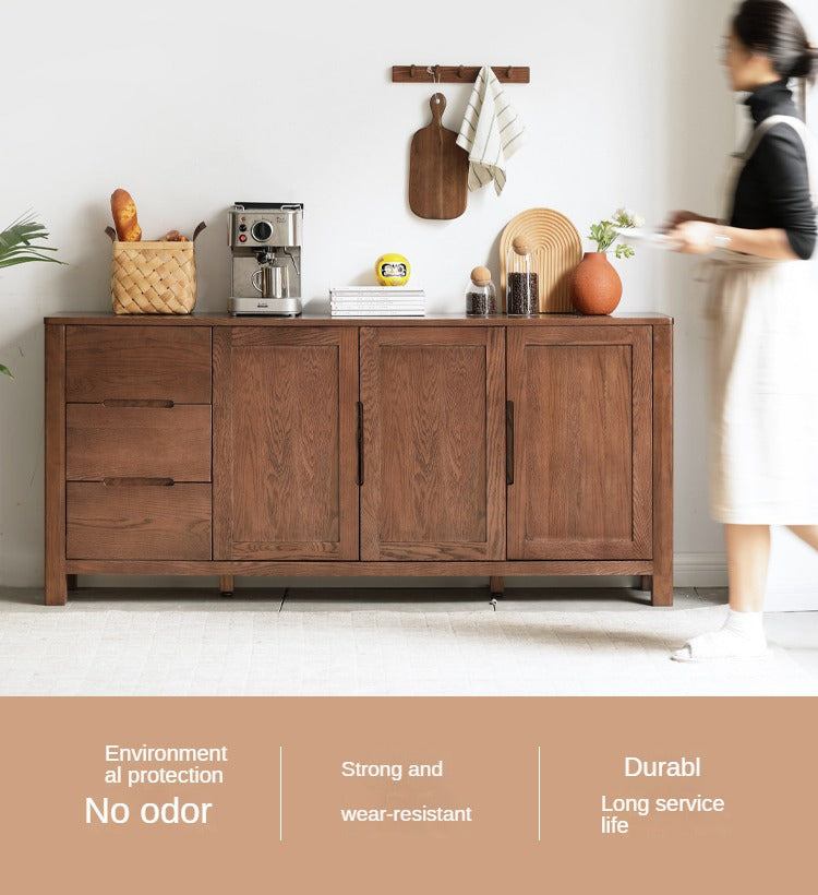 Oak Solid Wood Nordic Sideboard