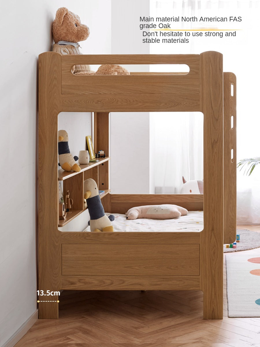 Oak solid wood Bunk Bed.