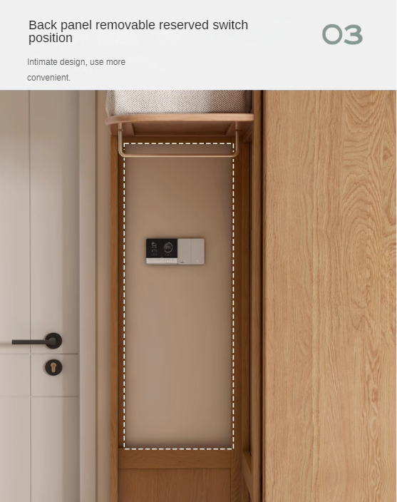 Oak, Cherry Solid Wood Corner Triangle Cabinet Corner Wardrobe.