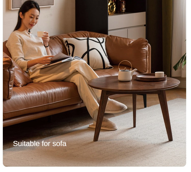 Oak Solid Wood Side Table Combination