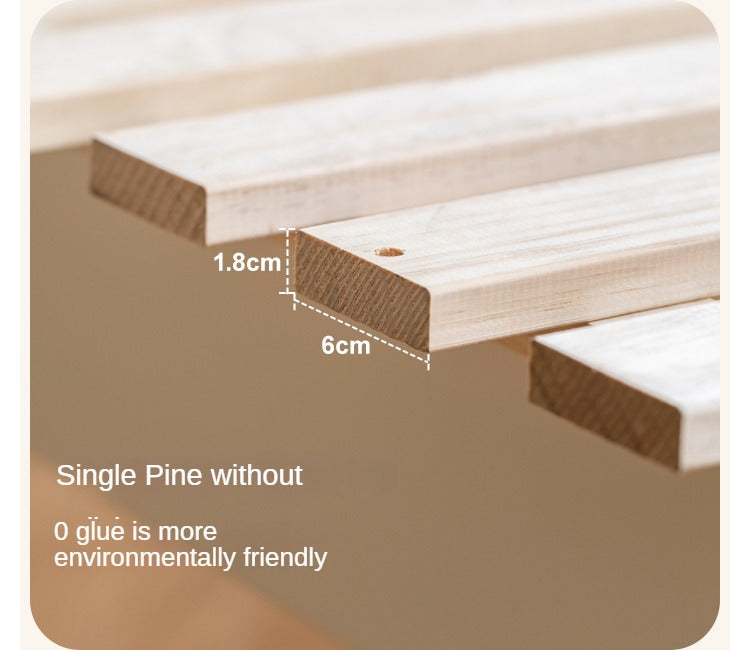 Cream style Organic Leather kid's Bed<