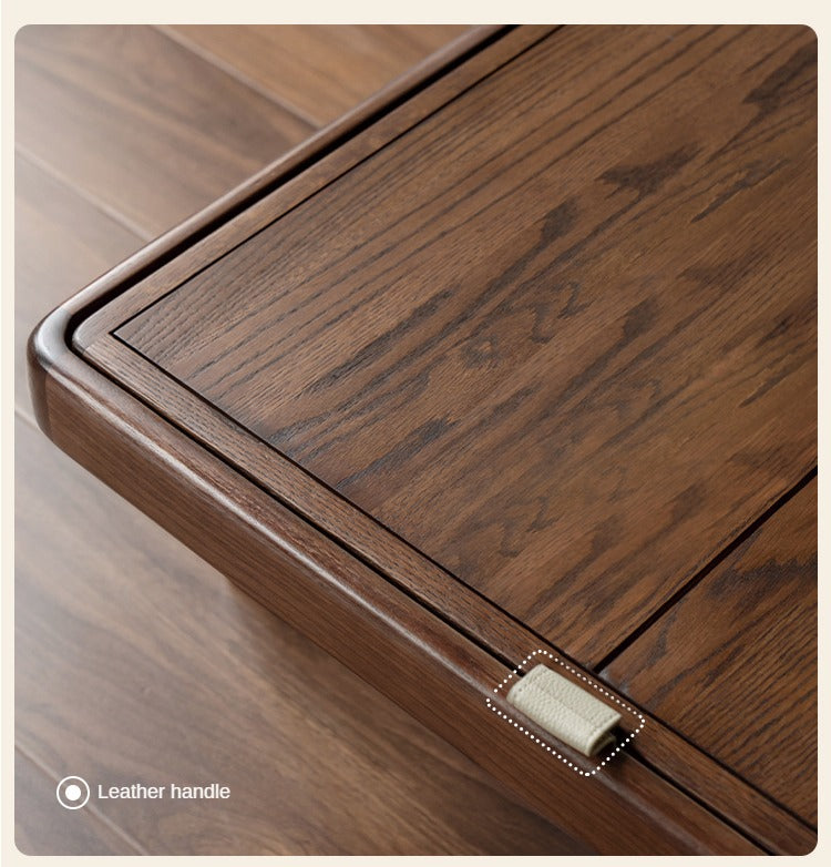 Black Walnut Solid Wood Longue Single Leisure Sofa Bed.