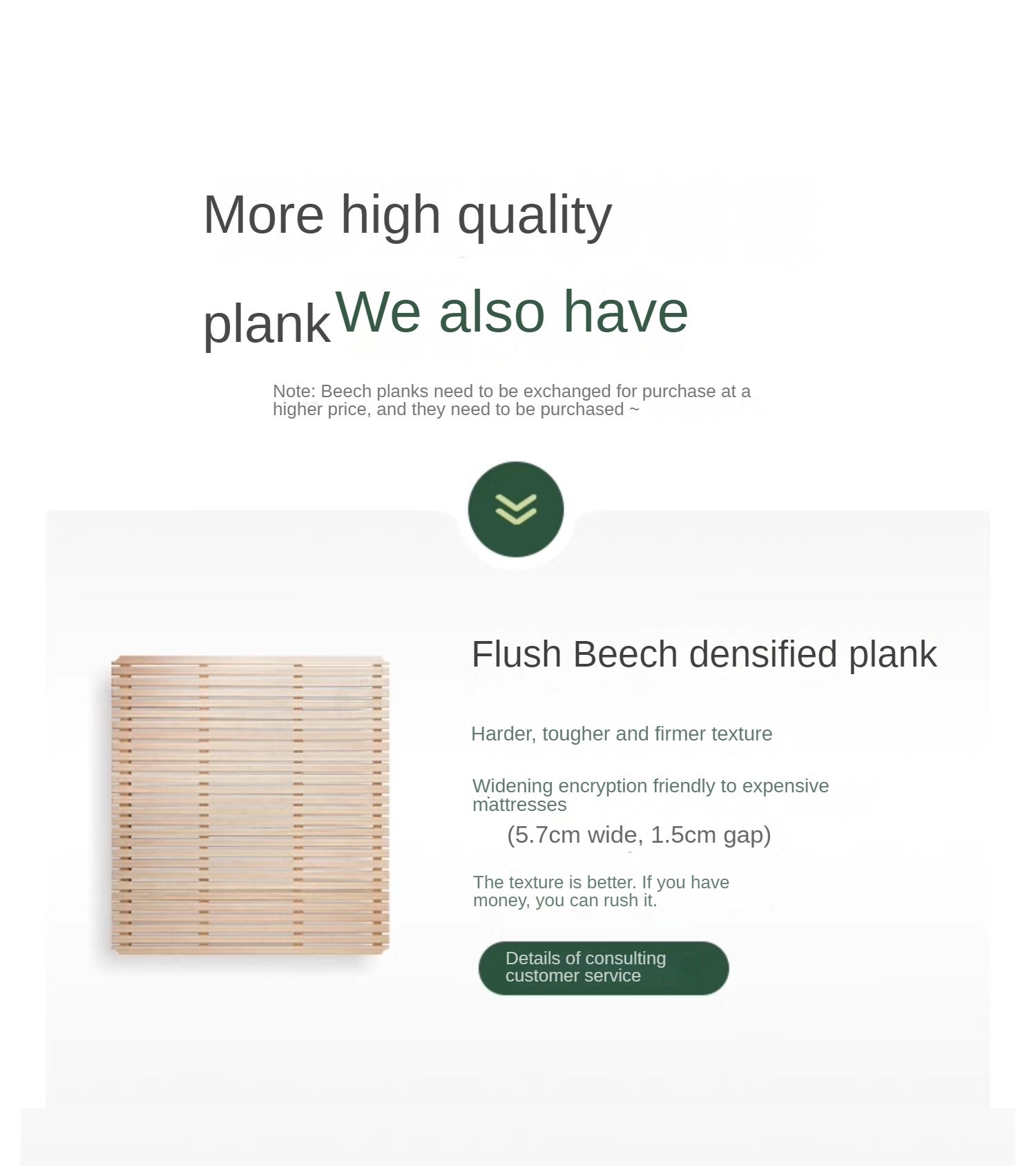 Oak Solid Wood Technology Cloth Modern and Simple Bed