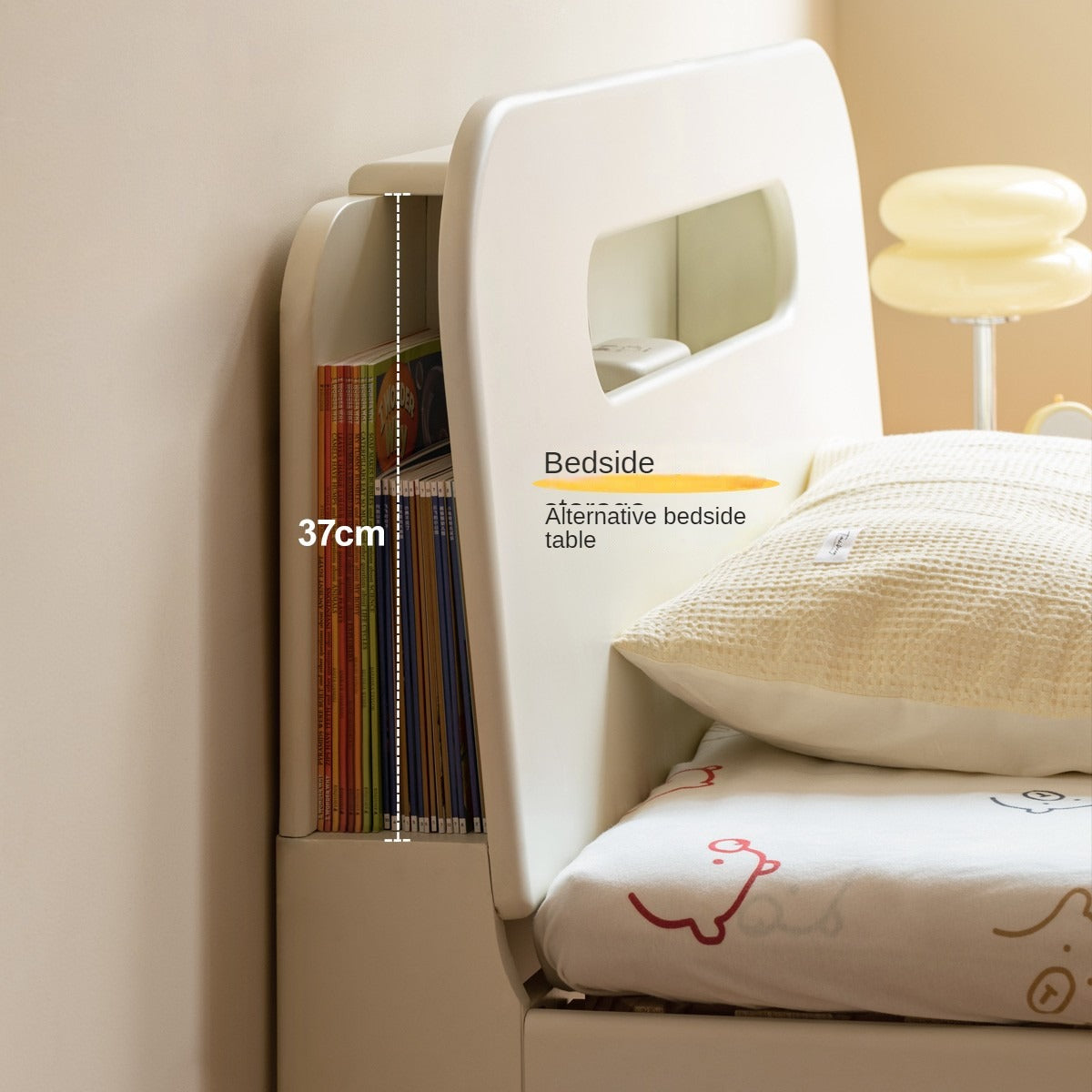 Poplar solid wood with LED light<