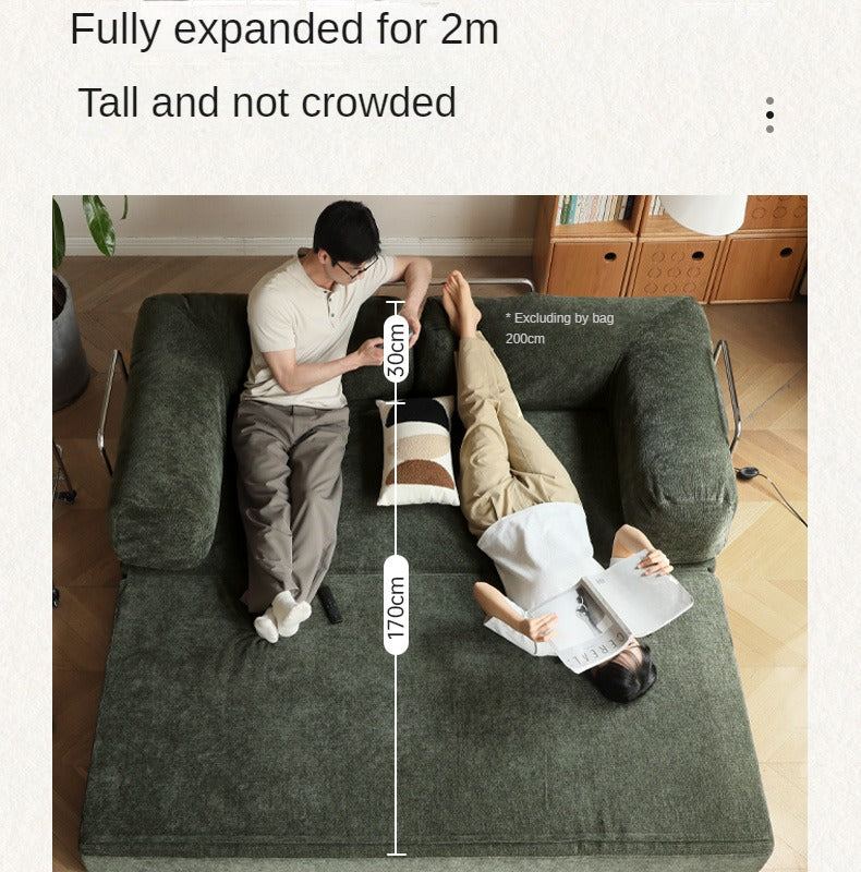 Fabric Modern Folding Dual-purpose Sofa,