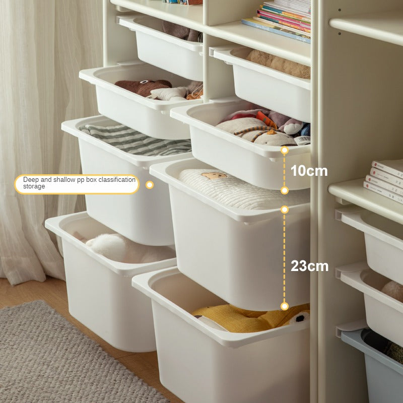 Poplar Solid Wood Children's Сombination Bookshelf