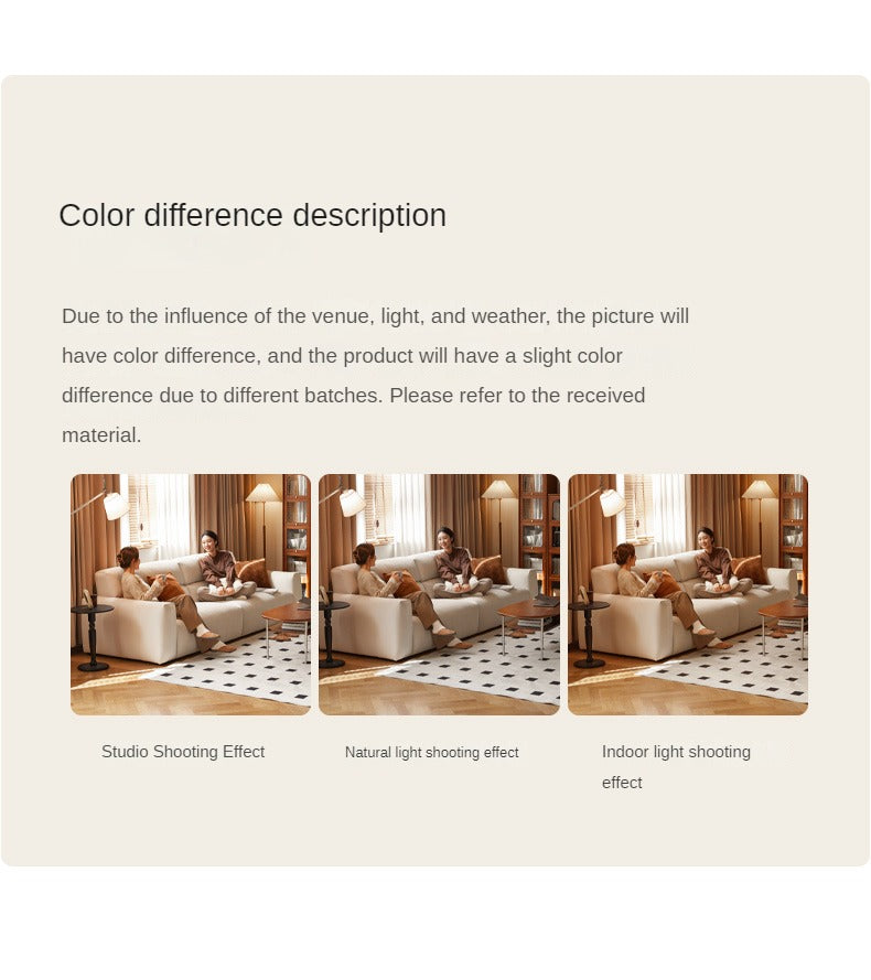 Fabric Cream Style Cat Scratching Cloth Sofa.