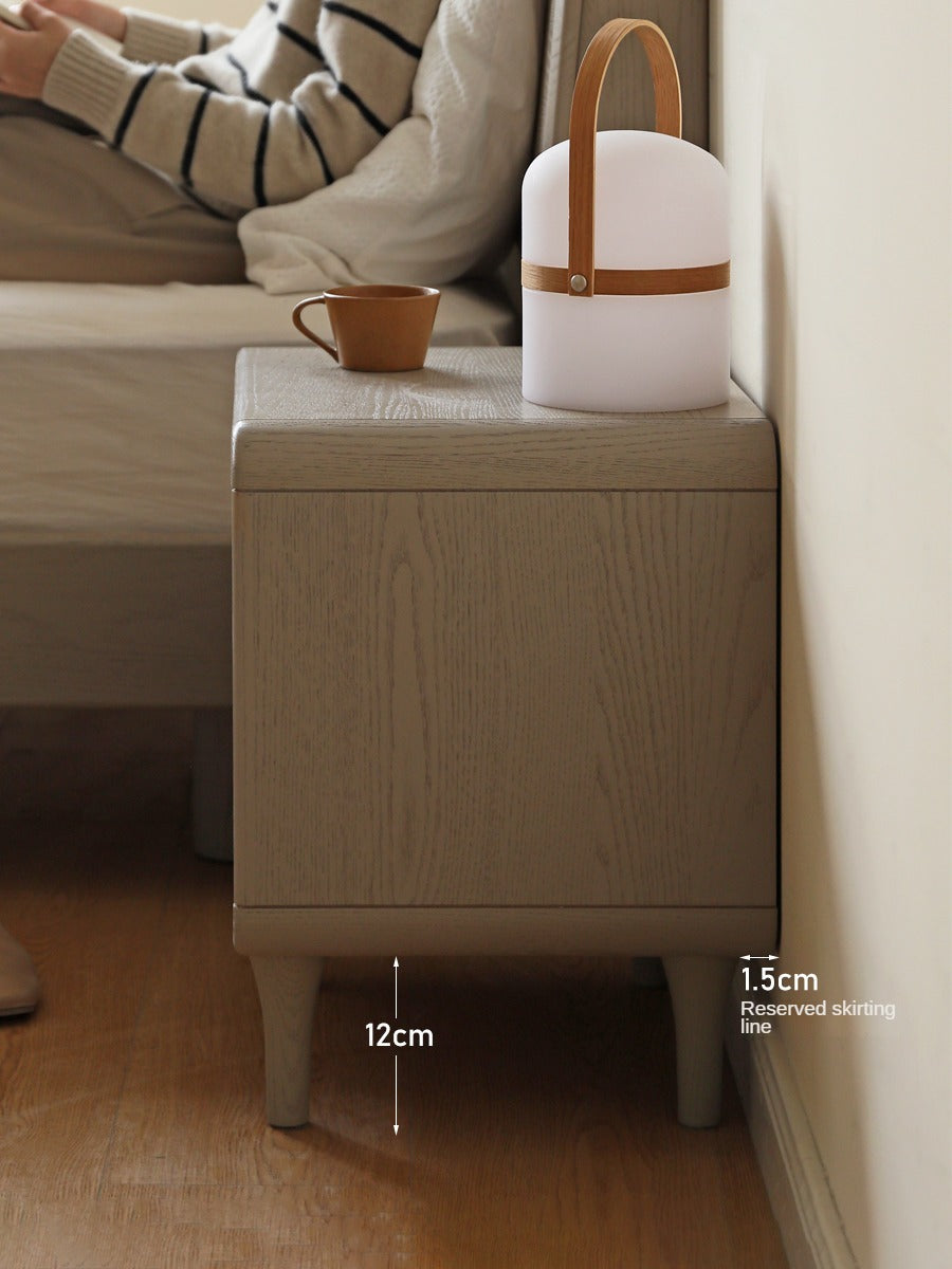 Tulipwood Solid Wood Nightstand Light Luxury.