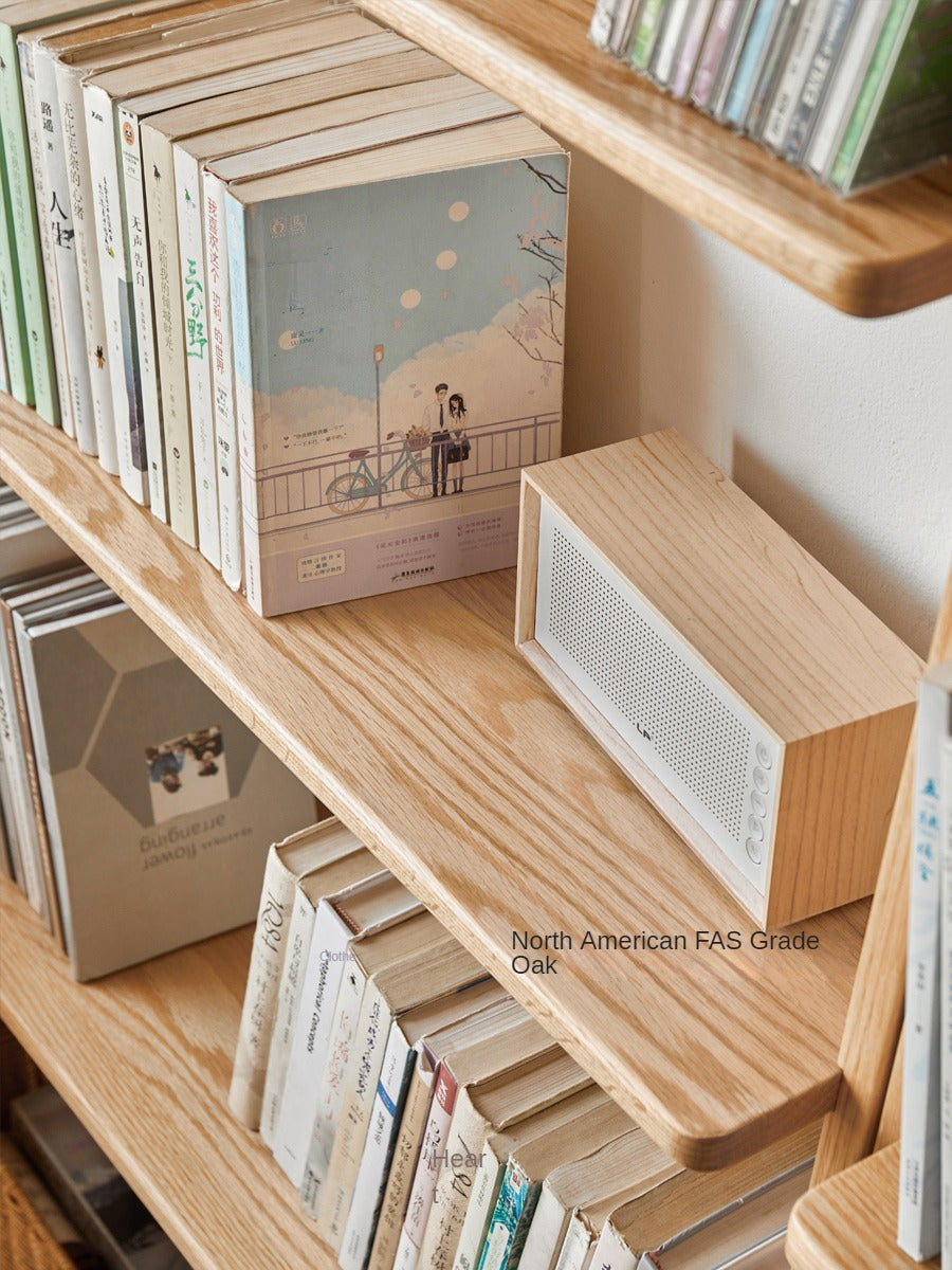 Oak, Beech Solid Wood Bookshelf Racks