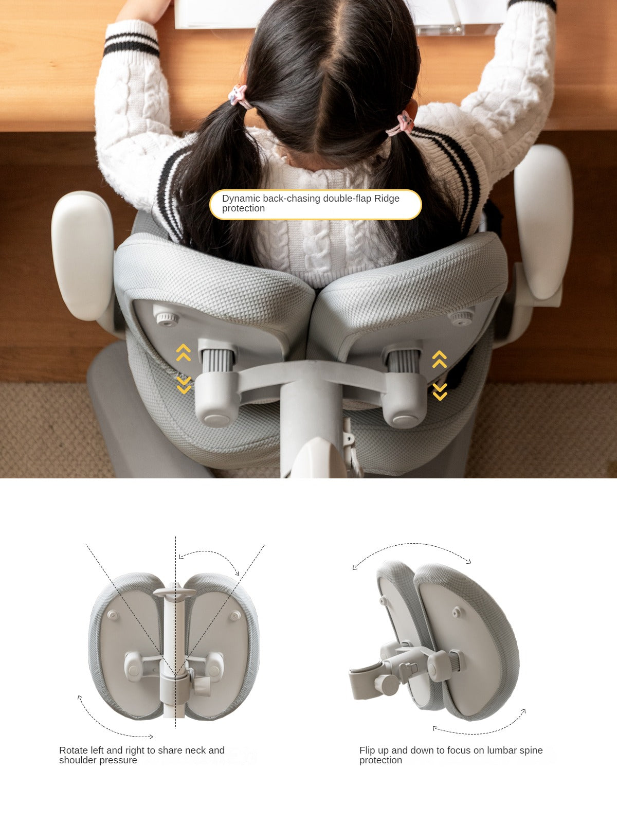 Children's Chair Adjustable Up-down.