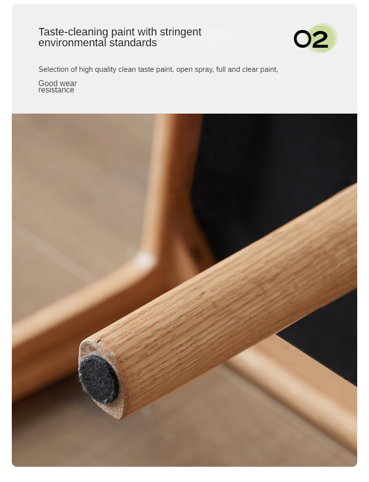 Oak Solid Wood Comfortable Soft Pack Dining Stool