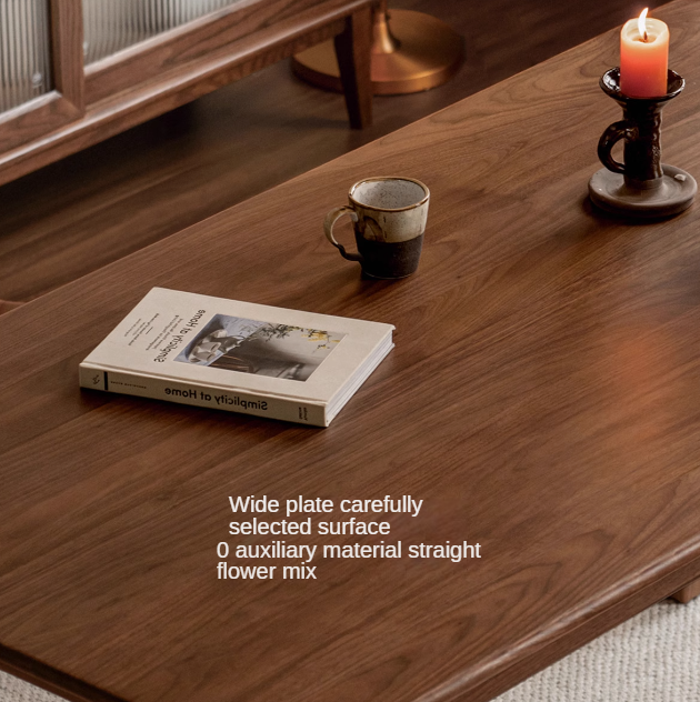Black Walnut, Ash Solid Wood North American Dining Table