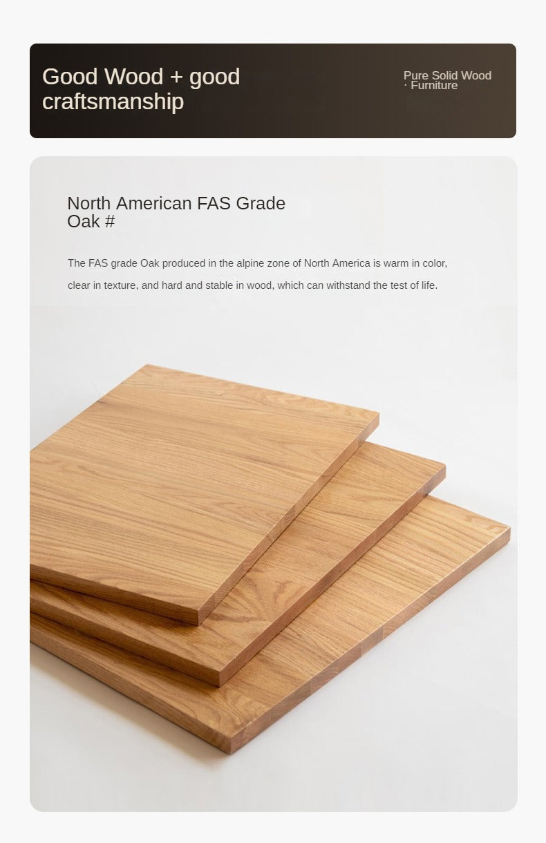 Oak Solid Wood Rattan Wall-Mounted Shoe Cabinet