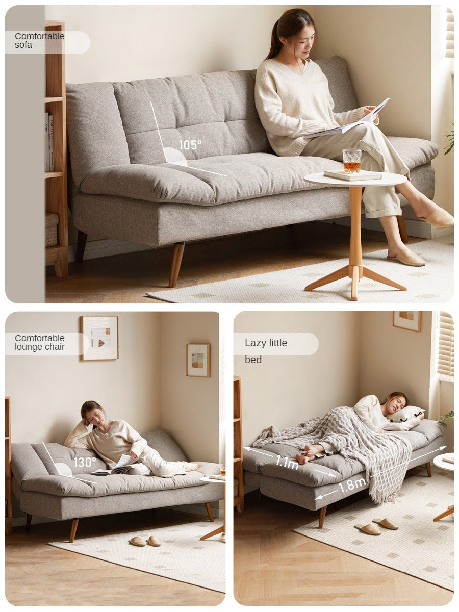 Fabric Modern Sleeper Folding Sofa.