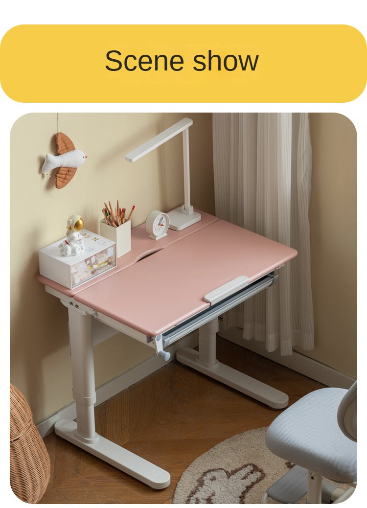 Poplar Solid Wood Children's Study Desk.