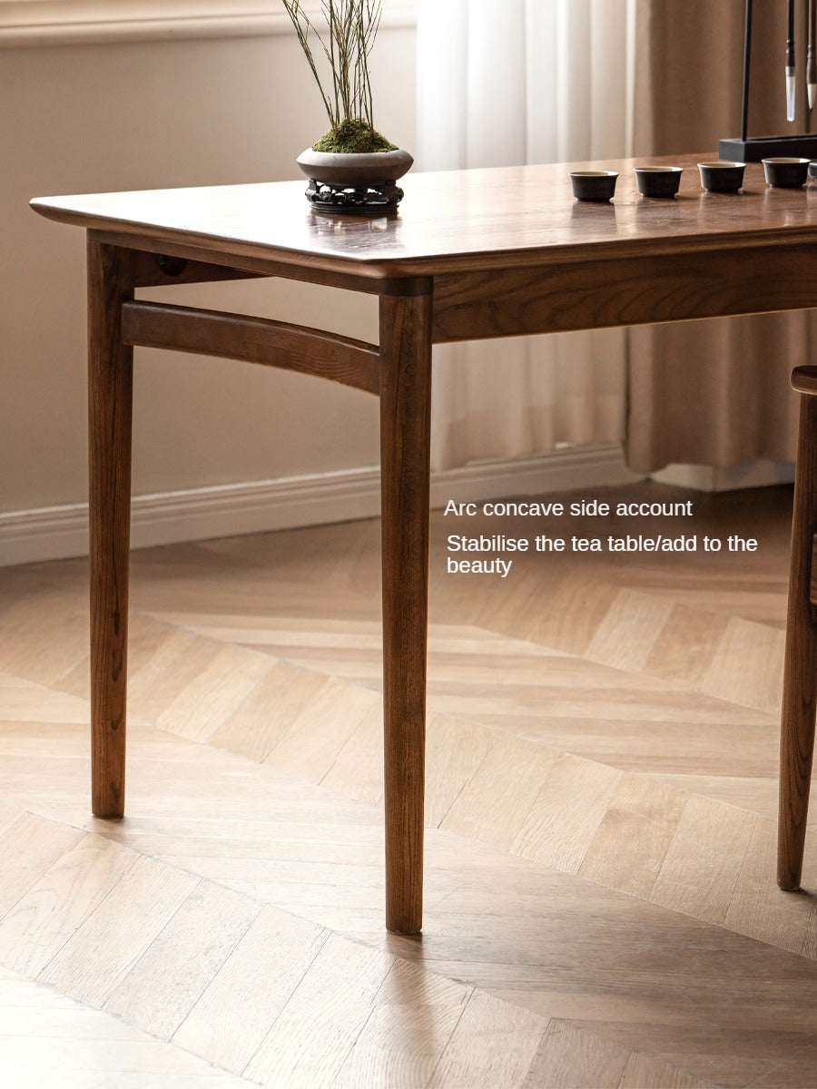 Ash Solid Wood Modern Tea Table
