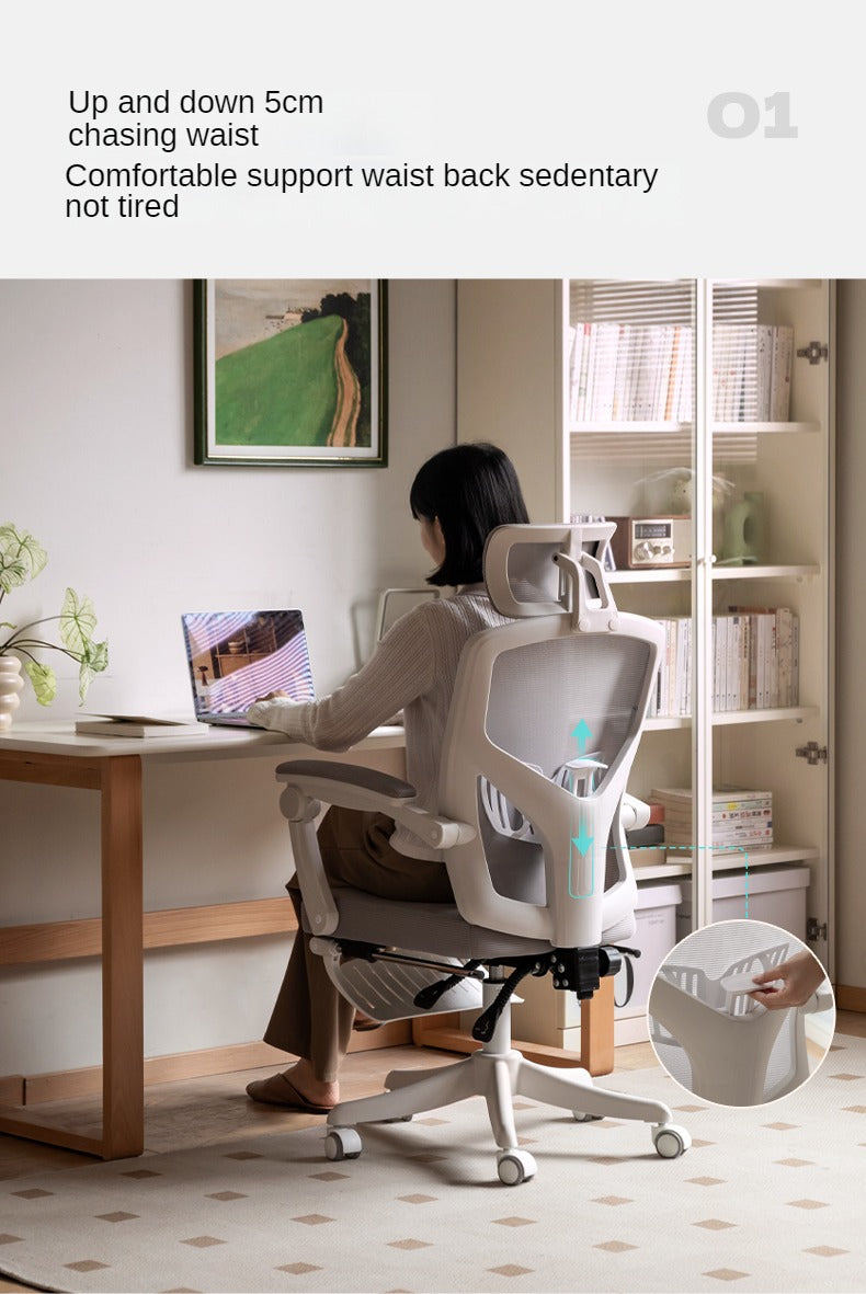 Office ergonomic computer gaming swivel adjustable book chair