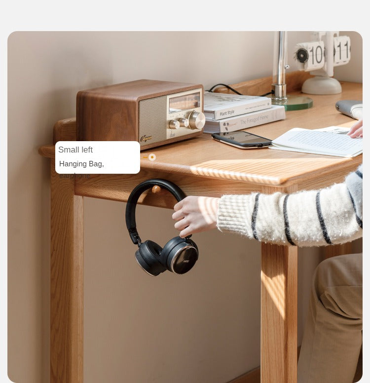 Oak, Beech Solid Wood Office Desk