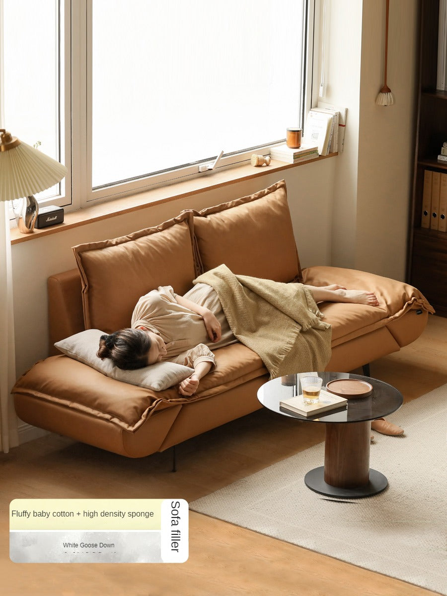 Technology Cloth folding Down Sofa,