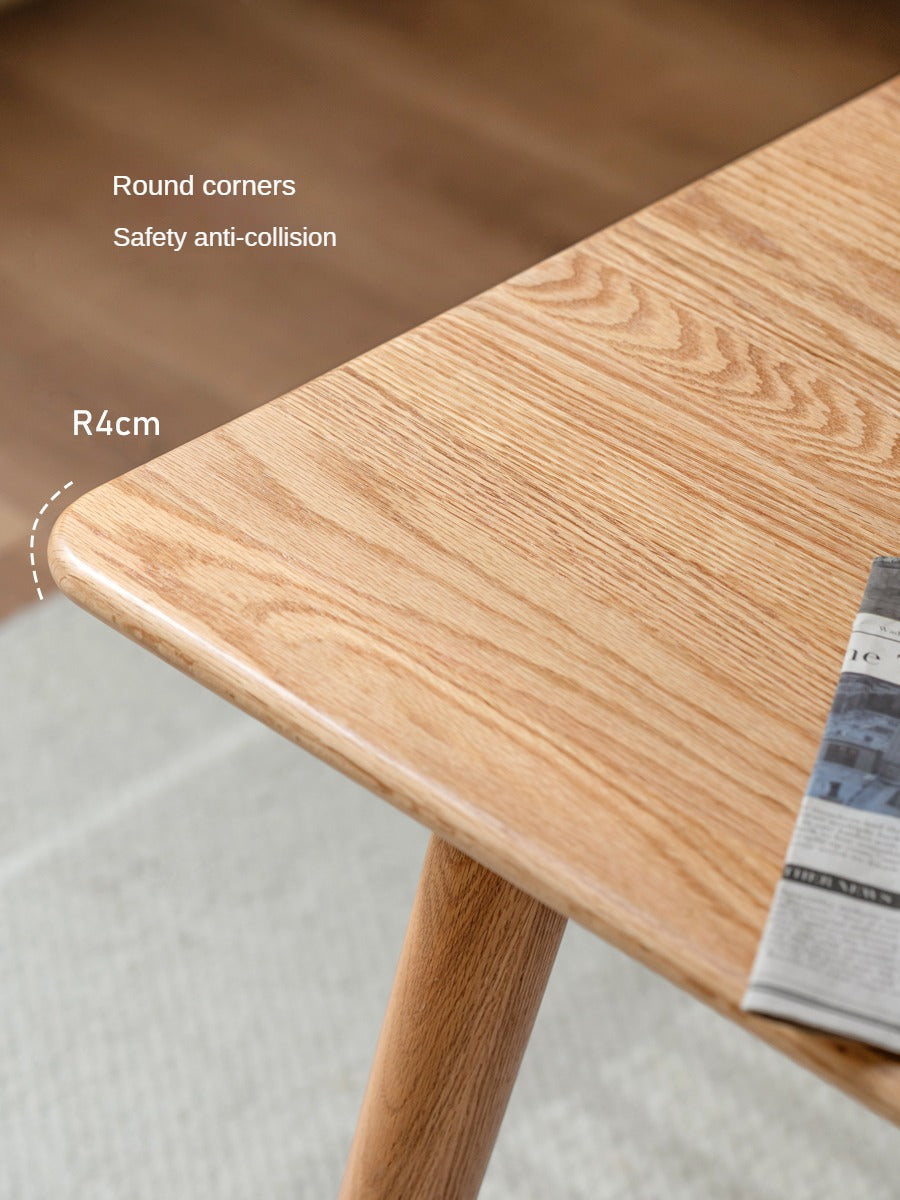 Oak Solid Wood Modern Dining Table