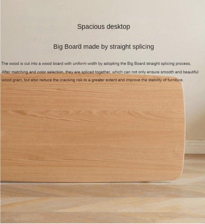 Rubberwood, Oak, Beech Solid Wood Modern Coffee Table