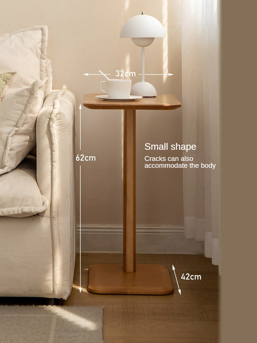 Ash, Black Walnut Solid Wood Side Table Modern Simple