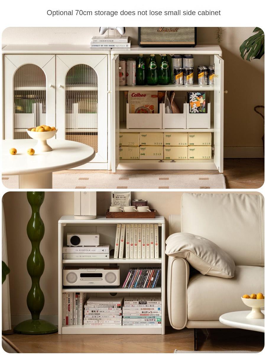 Poplar Solid Wood Combinable Storage TV Cabinet.