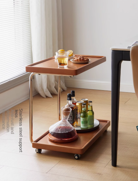 Beech, Ash, Oak, Cherry, Poplar Solid Wood C-type Side Table Modern