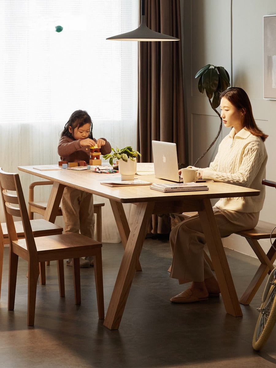 Ash Solid wood new style desk "
