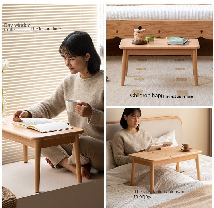 Oak Solid Wood Bay Window Table
