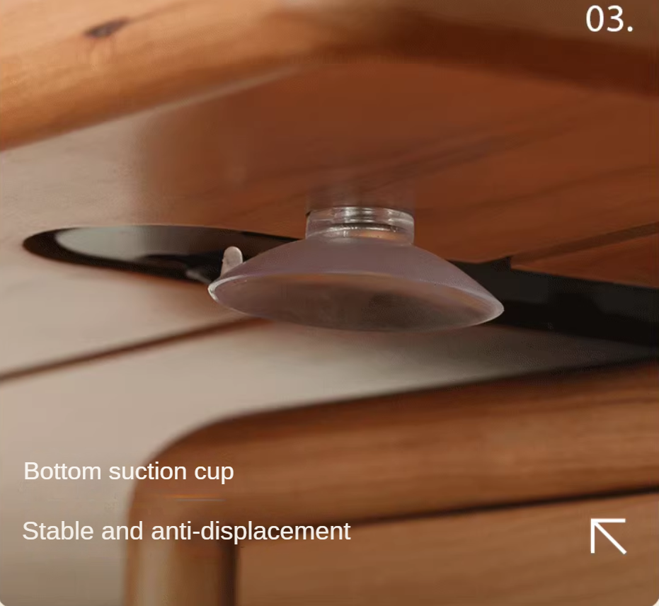 Cherry Solid Wood Retractable French Retro Dressing Table.