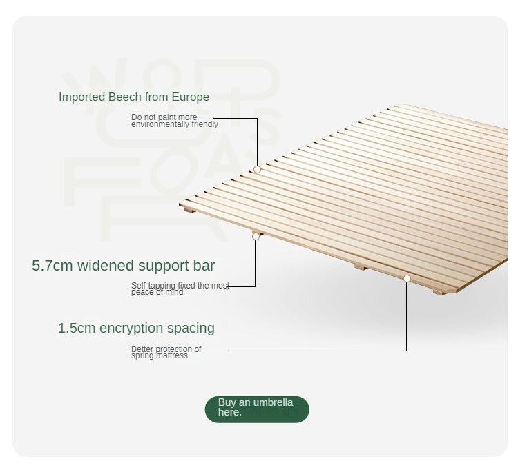 Oak, Rubber wood Solid Wood Bed Technology Fabric,Suede