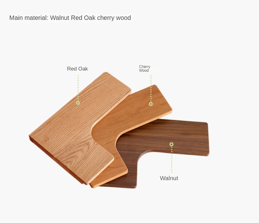 Oak, Cherry, Black Walnut Solid Wood Corner Rack, Bookshelf