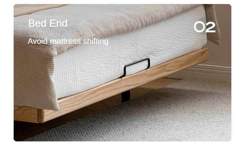 Rubber wood, Oak Solid Wood Suspended Bed