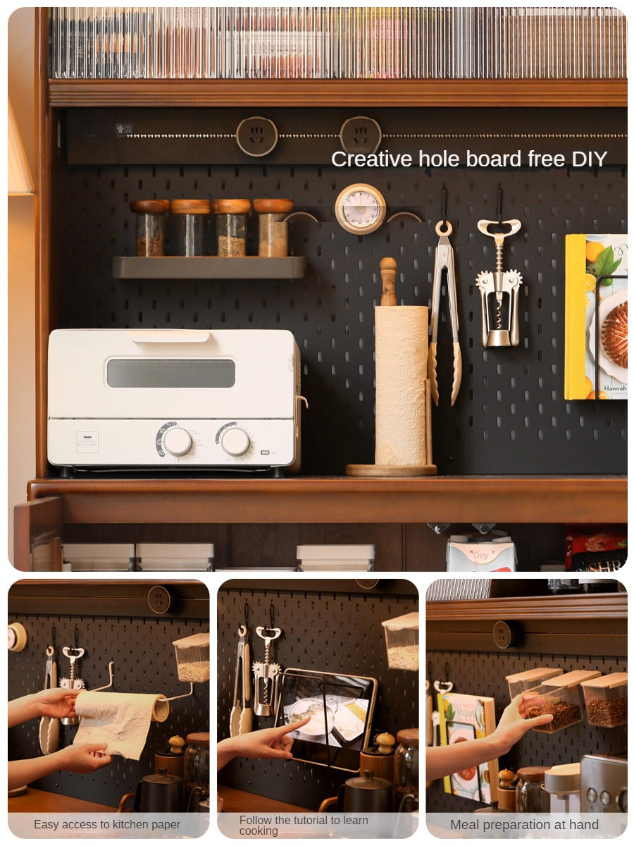 Tulipwood Solid Wood Sideboard Wall Mounted Cabinet