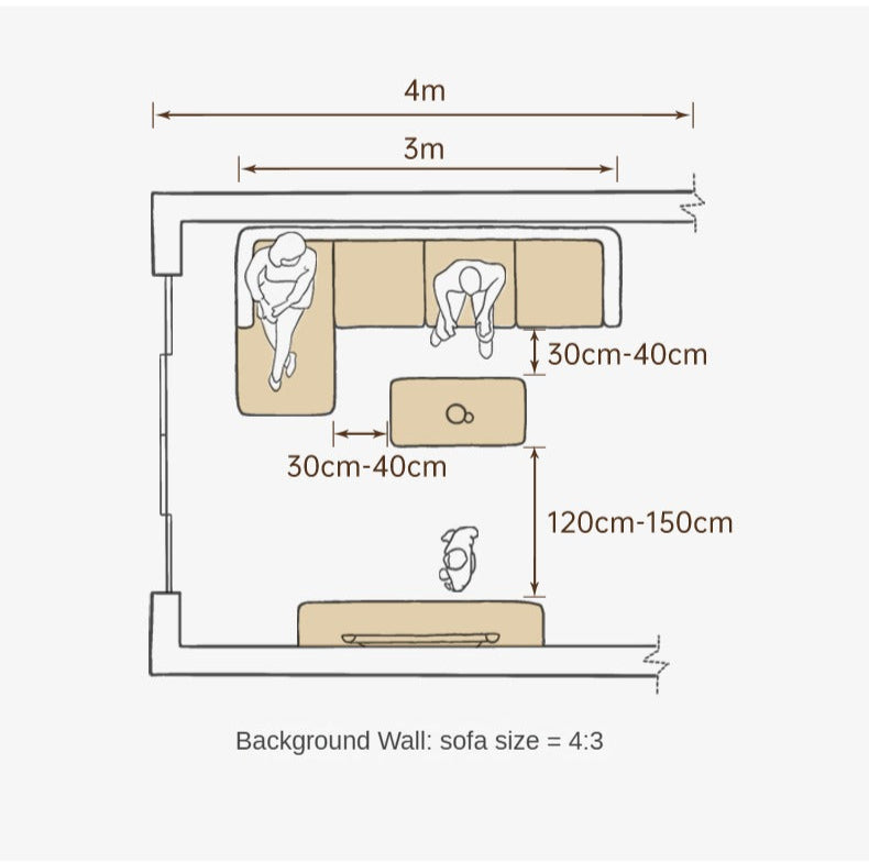 Genuine leather Sofa Bed Italian Light Luxury.