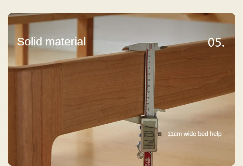 Cherry solid wood bed - SPECIAL PRICE