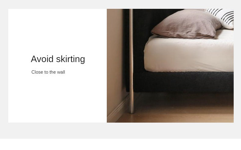 Fabric Bed Bauhaus Style Soft Bed
