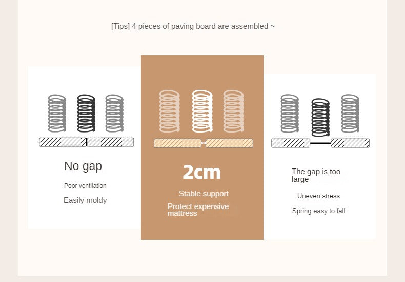 Cherry Solid Wood Box Bed Top Genuine Leather, Corduroy Suspended Bed