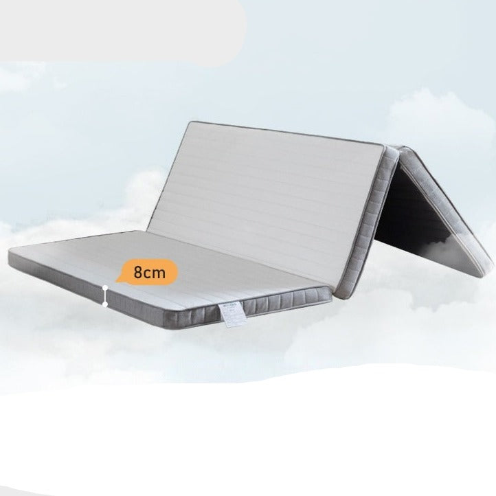 Coconut palm latex three-fold mattress with Spine Protection 8cm :
