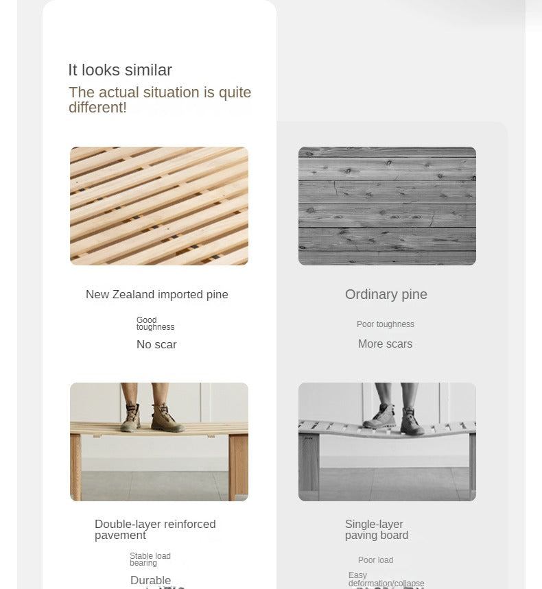 First Layer Of Yellow Cowhide Black Bed