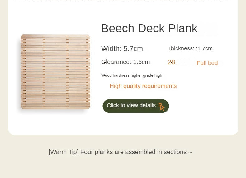 Cherry Solid Wood Technology Fabric Soft Modern Bed